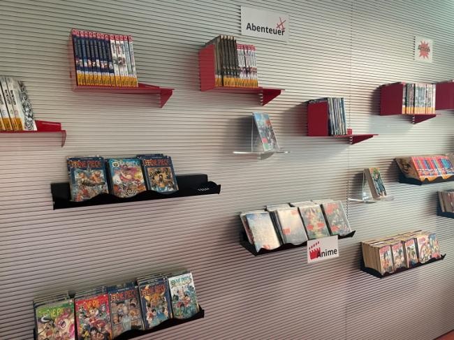 Manga und Animes: Foto Stadtbücherei