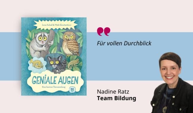 Geniale Augen Medientipp und Buchcover Geniale Augen