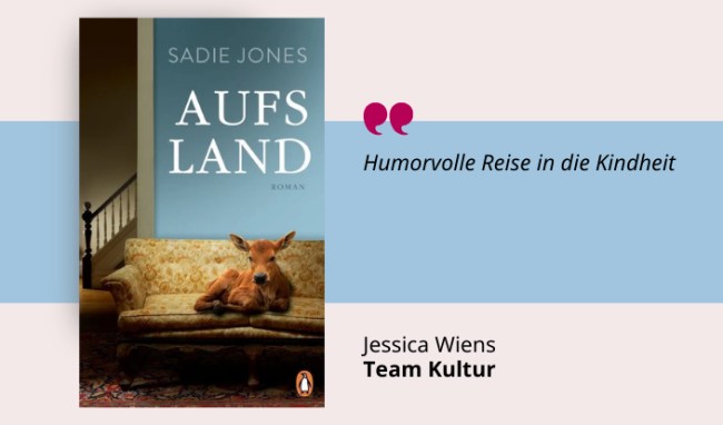 Aufs Land Medientipp und Buchcover Aufs Land