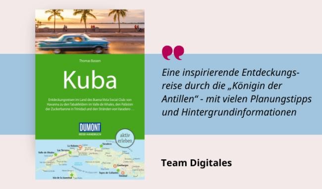 Kuba Medientipp und Buchcover Kuba