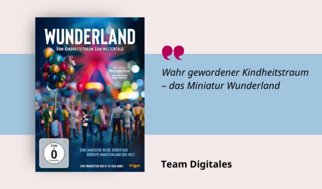 vom Kindheitstraum zum Welterfolg Medientipp und Buchcover vom Kindheitstraum zum Welterfolg