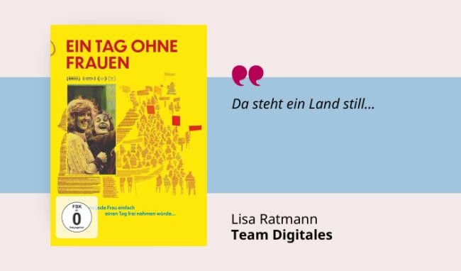 Ein Tag ohne Frauen Medientipp und Buchcover Ein Tag ohne Frauen