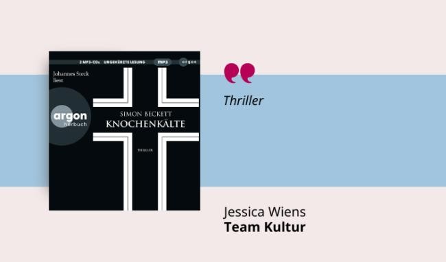 Knochenkälte Medientipp und Buchcover Knochenkälte