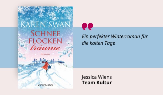 Schneeflockenträume Medientipp und Buchcover Schneeflockenträume