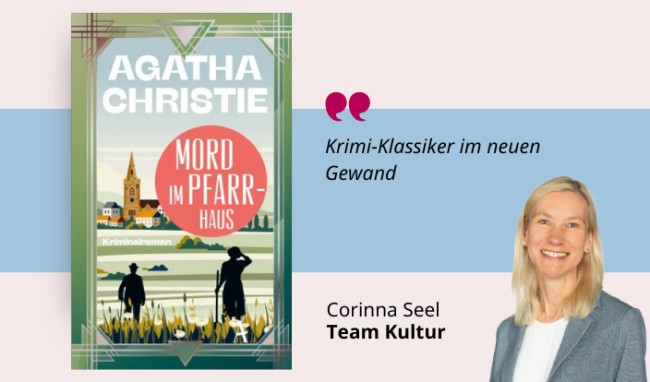 Agatha Christie: Mord im Pfarrhaus Medientipp und Buchcover Agatha Christie: Mord im Pfarrhaus