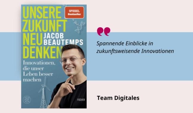 Unsere Zukunft neu denken Medientipp und Buchcover Unsere Zukunft neu denken