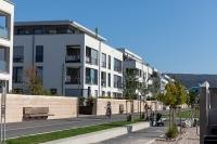 Neubauten im Heidelberger Stadtteil Bahnstadt. (Foto: Buck)