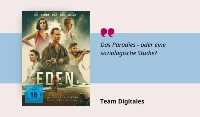 Eden Medientipp und Buchcover Eden