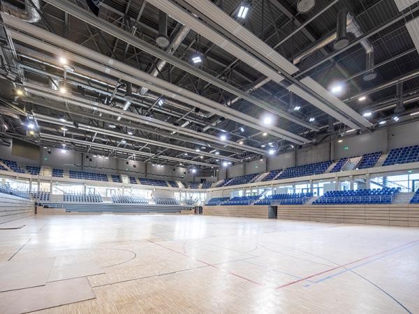 Blick in den SNP dome. (Foto:Buck) Blick in den SNP dome.