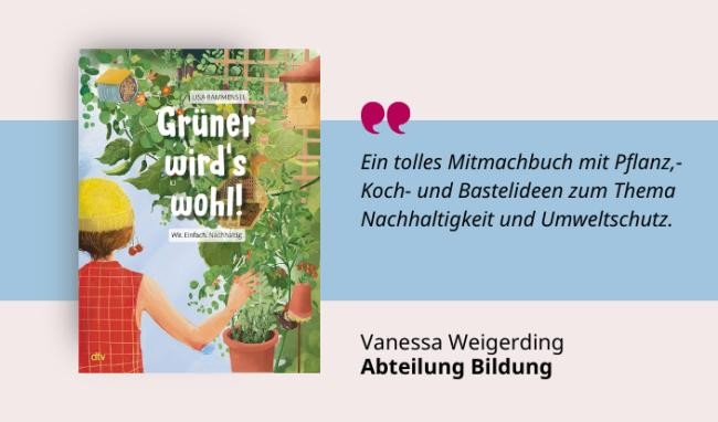 Medientipp Grüner wirds wohl Medientipp und Buchcover Grüner wirds wohl