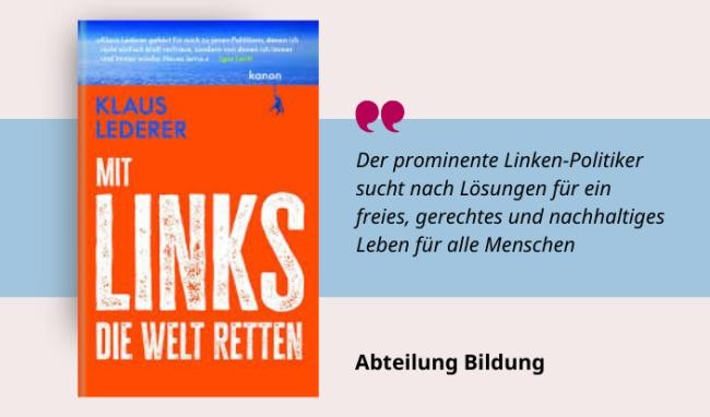 Medientipp Mit Links die Welt Retten Medientipp und Buchcover Mit Links die Welt Retten