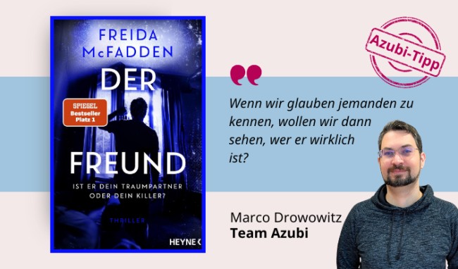 Medientipp Freida McFadden: Der Freund Medientipp Freida McFadden: Der Freund