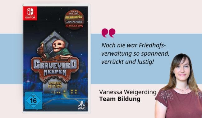 Graveyard Keeper Medientipp und Cover Graveyard Keeper