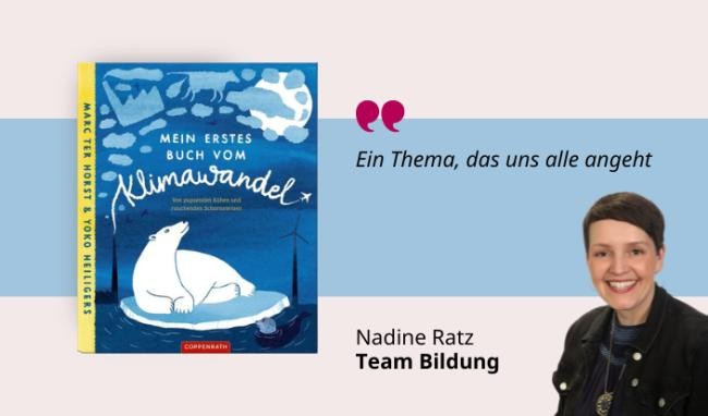Mein erstes Buch vom Klimawandel Medientipp und Buchcover Mein erstes Buch vom Klimawandel