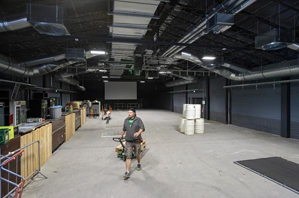 Güterhalle in der Bahnstadt - Innenansicht (Foto: Rothe)