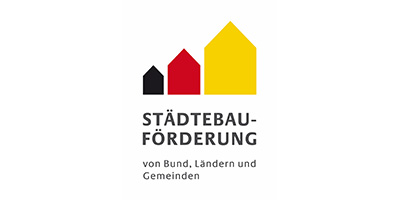 Logo Städtebauförderung von Bund, Ländern und Gemeinden