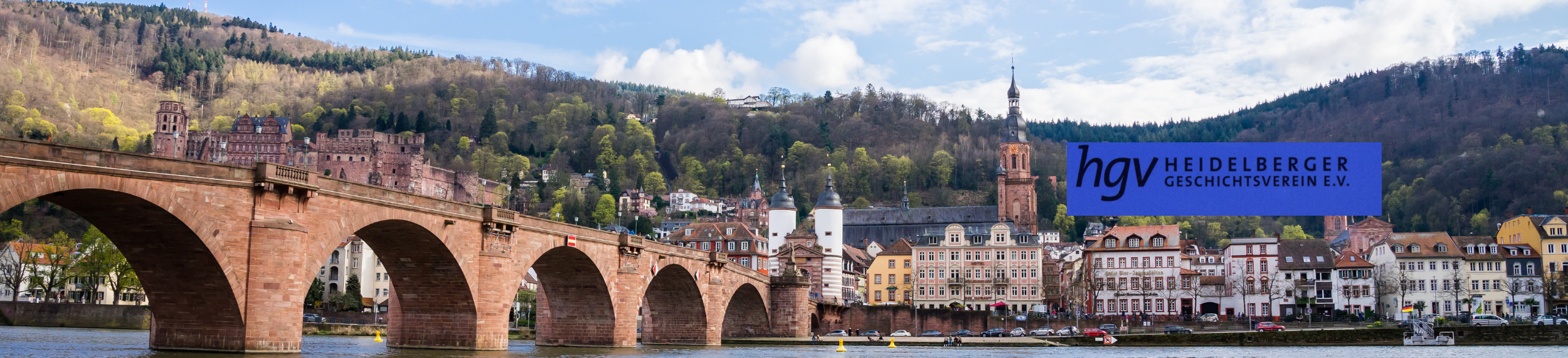 Erlesenes Heidelberg (Foto: Canva, Logo: HD Geschichtsverein)