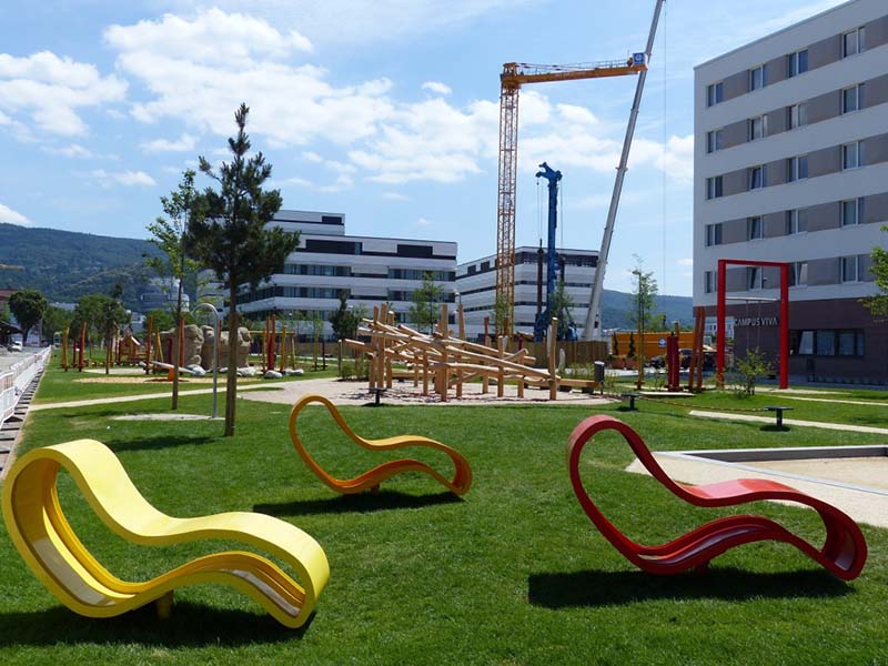 Grünflächen des Zollhofgartens (Foto: Stadt Heidelberg)